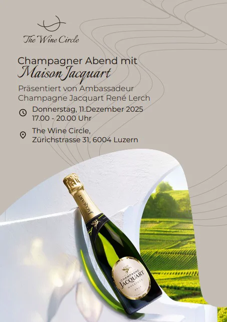 Champagner Abend mit Maison Jacquart